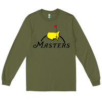 Army Green golf masters Long Sleeve Tee - artisFamous