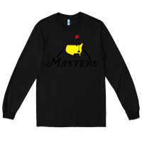 Black golf masters Long Sleeve Tee - artisFamous
