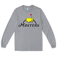 Heather Grey golf masters Long Sleeve Tee - artisFamous