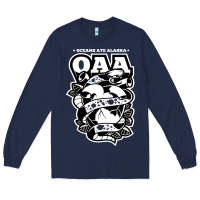 Navy oceans ate alaska Long Sleeve Tee - artisFamous