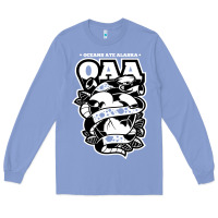 Colony Blue oceans ate alaska Long Sleeve Tee - artisFamous