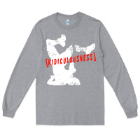 Heather Grey ridiculousness Long Sleeve Tee - artisFamous