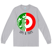 Moon Dust sips and  trips Long Sleeve Tee - artisFamous