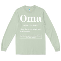 Matcha Oma Definition - Mother's Day Gift Long Sleeve Tee - artisFamous