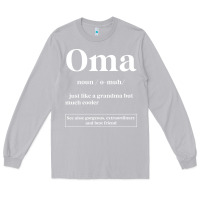 Moon Dust Oma Definition - Mother's Day Gift Long Sleeve Tee - artisFamous