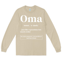 Mushroom Oma Definition - Mother's Day Gift Long Sleeve Tee - artisFamous