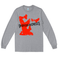 Heather Grey ridiculousness Long Sleeve Tee - artisFamous