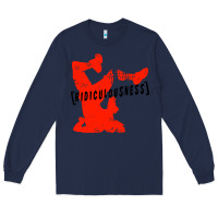 Navy ridiculousness Long Sleeve Tee - artisFamous