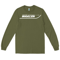 Army Green boston whaler1 t shirt Long Sleeve Tee - artisFamous