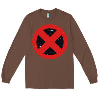 Chestnut xmen symbol Long Sleeve Tee - artisFamous