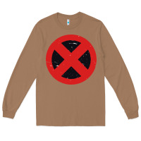 Toasted Coconut xmen symbol Long Sleeve Tee - artisFamous