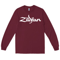 Burgundy cymbals Long Sleeve Tee - artisFamous