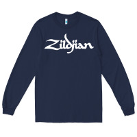 Navy cymbals Long Sleeve Tee - artisFamous