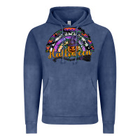 Vintage Denim Halloween Vintage Hoodie - SublimationCraftShop