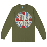 Army Green the  who    dis.tres.sed   j.a.c.k c.i.r.c.l.e   lo   t shirt Long Sleeve Tee - artisFamous