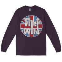 Plum the  who    dis.tres.sed   j.a.c.k c.i.r.c.l.e   lo   t shirt Long Sleeve Tee - artisFamous