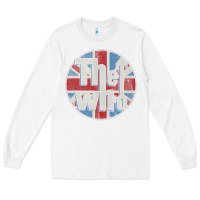 White the  who    dis.tres.sed   j.a.c.k c.i.r.c.l.e   lo   t shirt Long Sleeve Tee - artisFamous