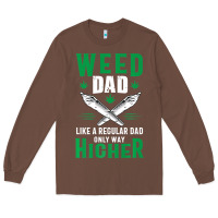 Chestnut weed dad le.ga.li.ze ma.riju.a.na pot weed gift   t shirt Long Sleeve Tee - artisFamous