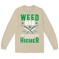 Mushroom weed dad le.ga.li.ze ma.riju.a.na pot weed gift   t shirt Long Sleeve Tee - artisFamous
