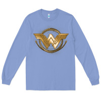 Colony Blue won.der woman movie gol.den las.so lo  t shirt Long Sleeve Tee - artisFamous