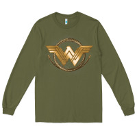 Army Green won.der woman movie gol.den las.so lo  t shirt Long Sleeve Tee - artisFamous