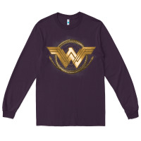 Plum won.der woman movie gol.den las.so lo  t shirt Long Sleeve Tee - artisFamous