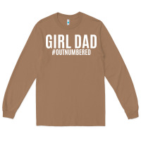 Toasted Coconut Girl Dad Long Sleeve Tee - artisFamous
