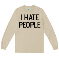Mushroom i hate people Long Sleeve Tee - artisFamous