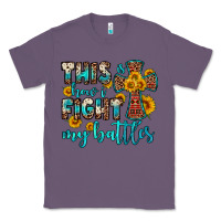 Lavender this is how i fight my battles Classic Tee - OliviaCreatesArt