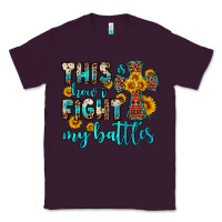 Plum this is how i fight my battles Classic Tee - OliviaCreatesArt