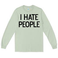 Matcha i hate people Long Sleeve Tee - artisFamous
