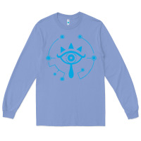 Colony Blue zel.da br.ea.th of the w.i.l.d she.i.k.ah eye lo. t shirt Long Sleeve Tee - artisFamous