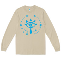Mushroom zel.da br.ea.th of the w.i.l.d she.i.k.ah eye lo. t shirt Long Sleeve Tee - artisFamous