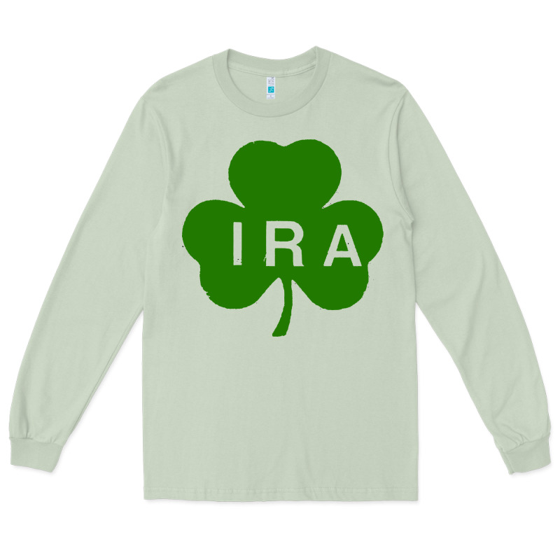 Ira Irish Lucky Shamrock St Patrick's Day Long Sleeve Tee by artisFamous | Teevron