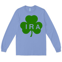 Colony Blue ira irish lucky shamrock st patrick's day Long Sleeve Tee - artisFamous