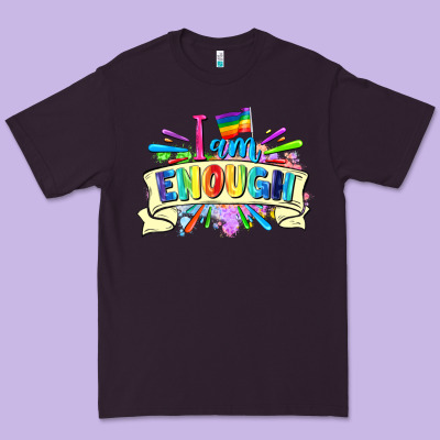 I Am Enough Premium Tee Designed By Fadigitalartstudio