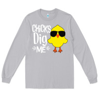 Moon Dust kids chick dig me Long Sleeve Tee - artisFamous