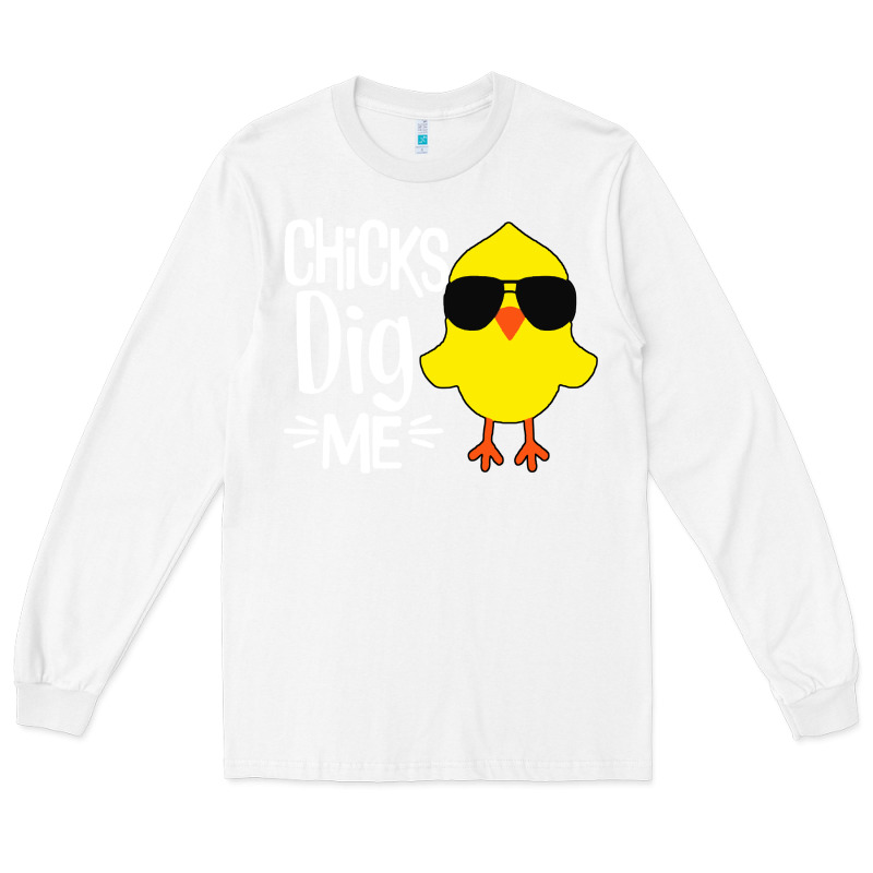Kids Chick Dig Me Long Sleeve Tee by artisFamous | Teevron