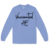 Colony Blue pro vaccination Long Sleeve Tee - artisFamous