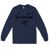 Navy pro vaccination Long Sleeve Tee - artisFamous