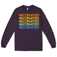 Plum vaccinated retro Long Sleeve Tee - artisFamous