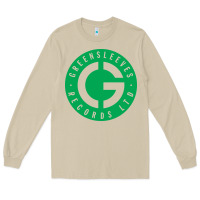 Mushroom Greensleeves Records Long Sleeve Tee - artisFamous