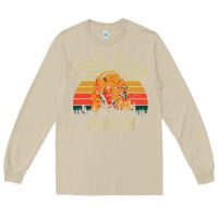 Mushroom vintage i beg your parton Long Sleeve Tee - artisFamous