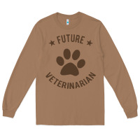 Toasted Coconut future veterinarian Long Sleeve Tee - artisFamous