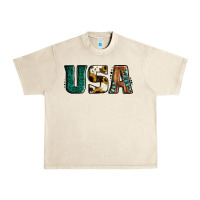 Sandshell usa basic bold font western Urban Heavy Tee - Jasminsmagicworld