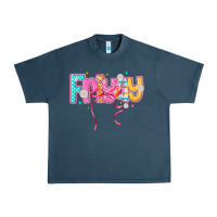 Midnight Navy friyay Urban Heavy Tee - CowhideDigitalArt