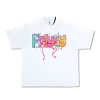 White friyay Urban Heavy Tee - CowhideDigitalArt