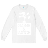 White game & watch tribute Long Sleeve Tee - artisFamous