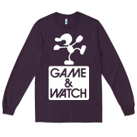 Plum game & watch tribute Long Sleeve Tee - artisFamous