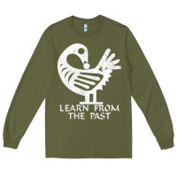 Army Green african adinkra sankofa Long Sleeve Tee - artisFamous